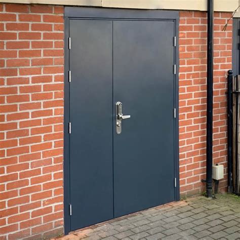 solid steel doors for security